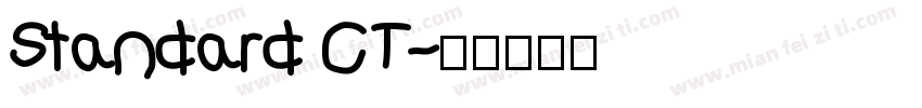 Standard CT字体转换